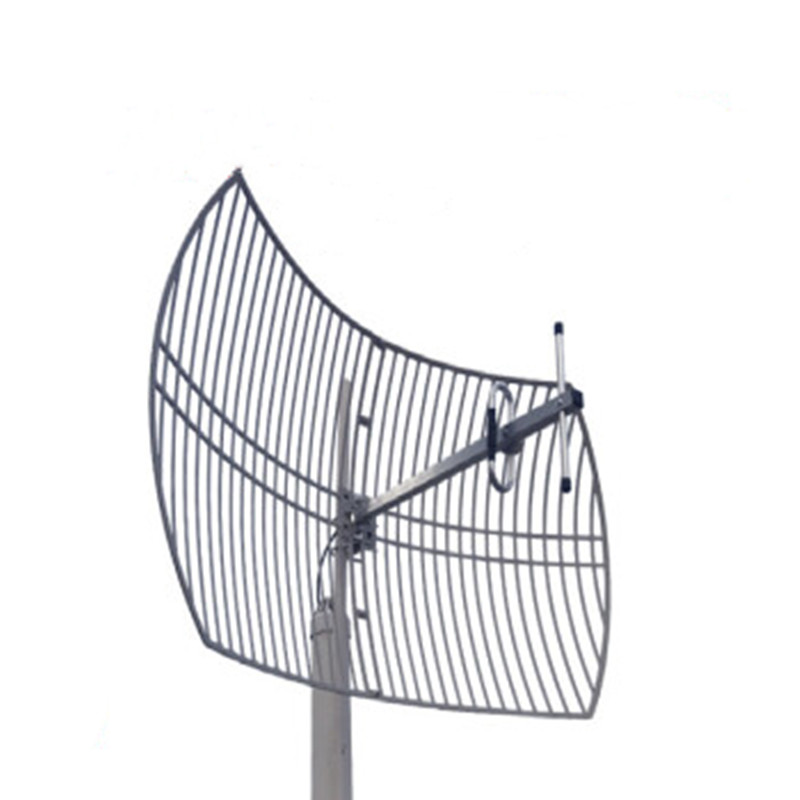 100W 3400-3600MHz 27dBi Parabolic Grid Antenna