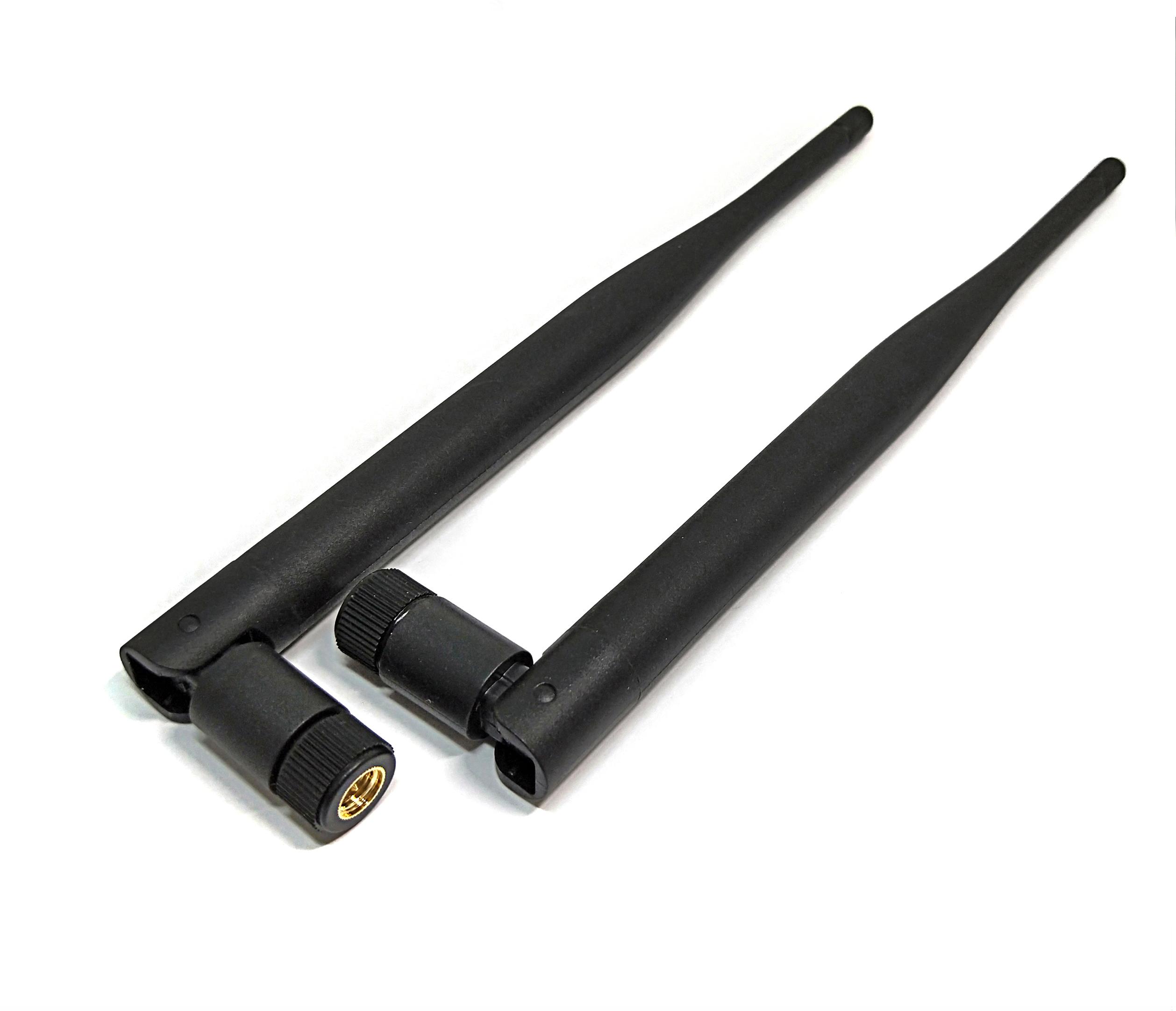 High Quality 2.4GHZ/5.8GHZ/433MHZ/868MHZ/920MHZ 5dBi Indoor wifi Antenna with SAM Connector