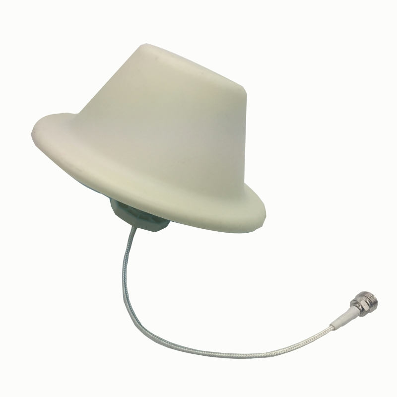 RF 698-3800MHz High Gain SISO Omni Ceiling Antenna with Low PIM