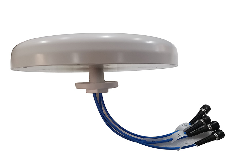 4 ports ceiling antenna mimo 600-6000MHz low pim